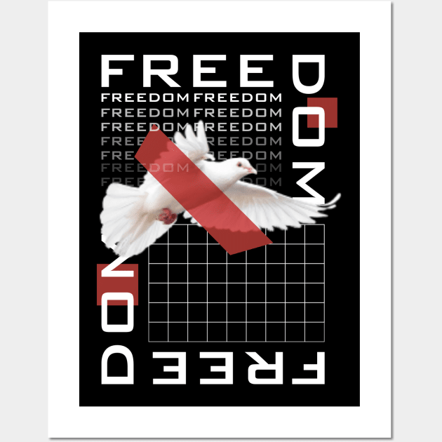 Freedom Wall Art by ovistract